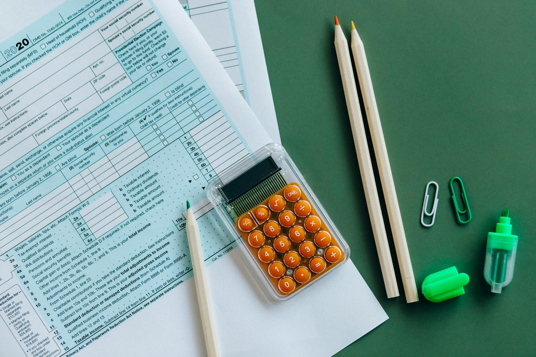 Swiss tax form