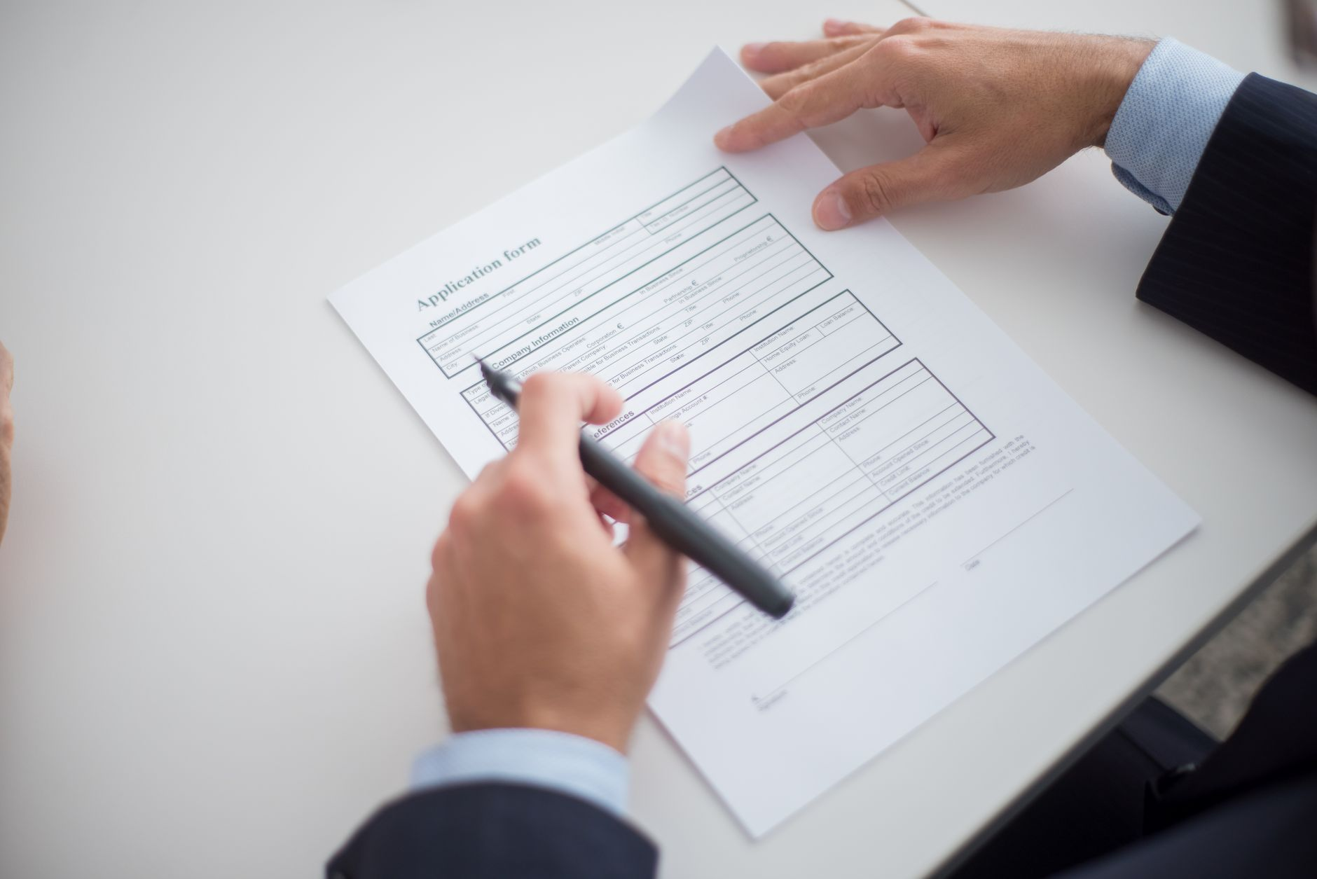 swiss application form