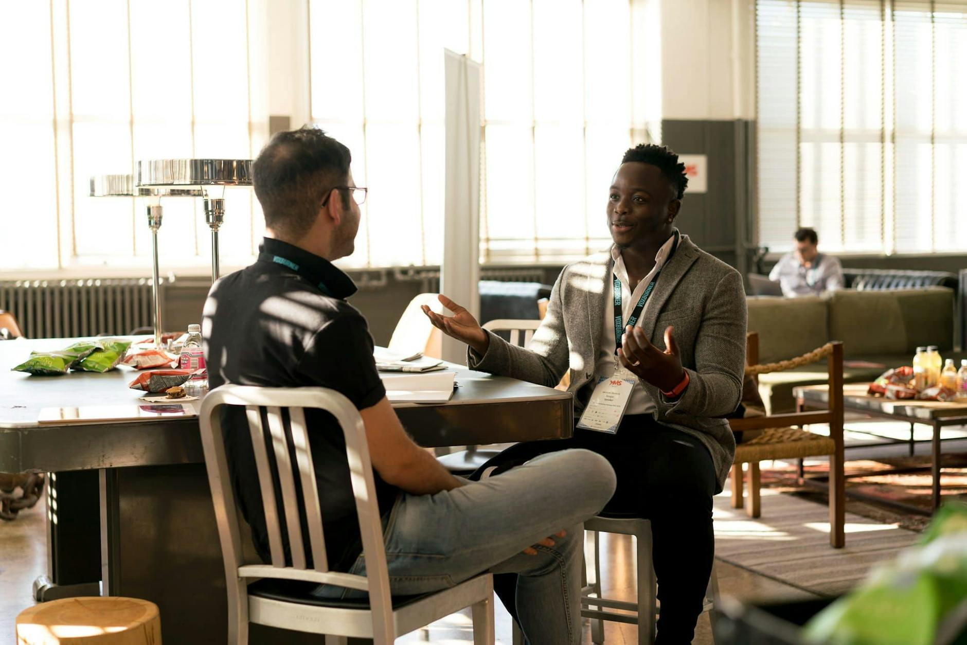 mentoring conversation office