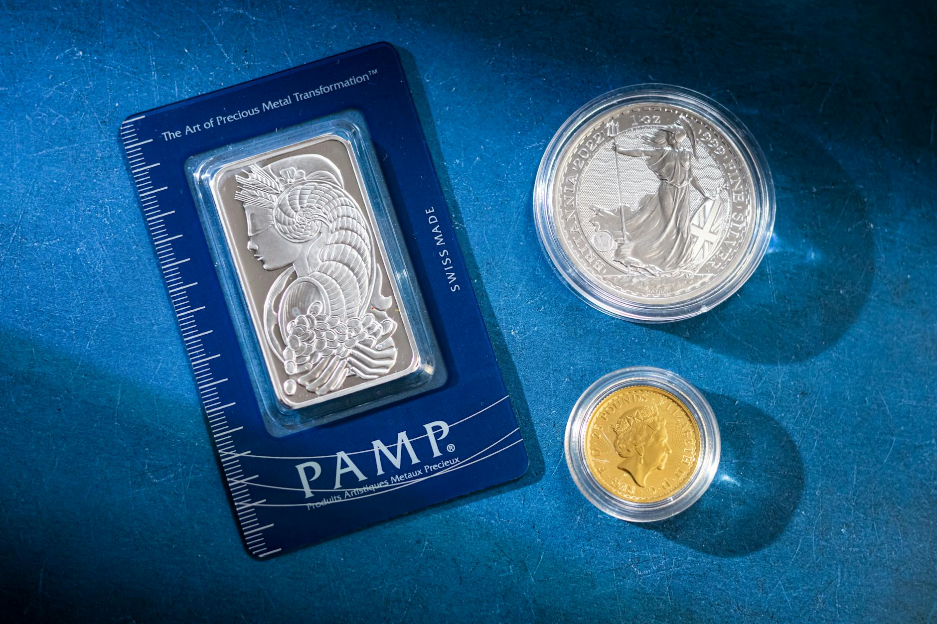 silver bars coins investment