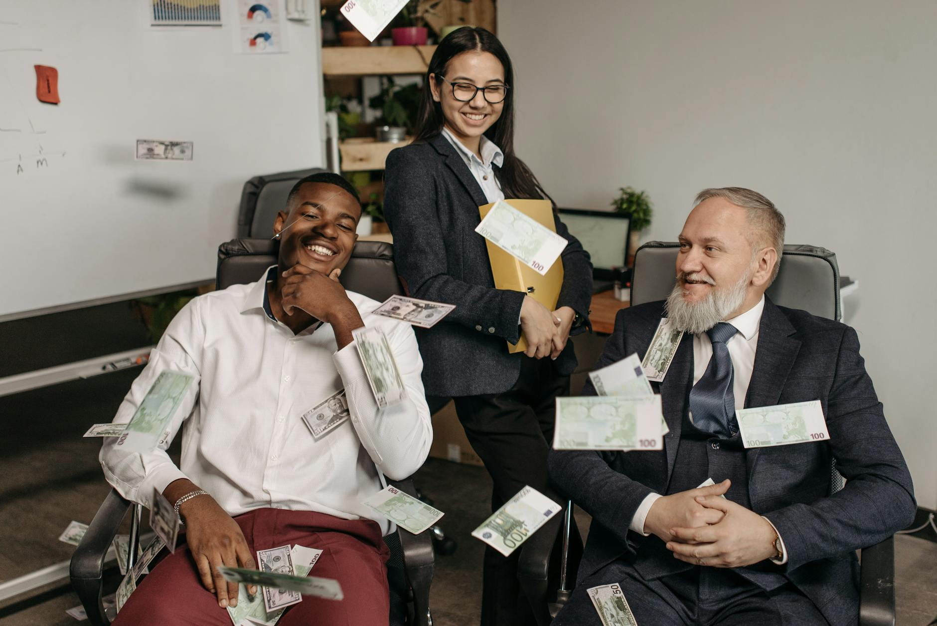 successful wealth management meeting