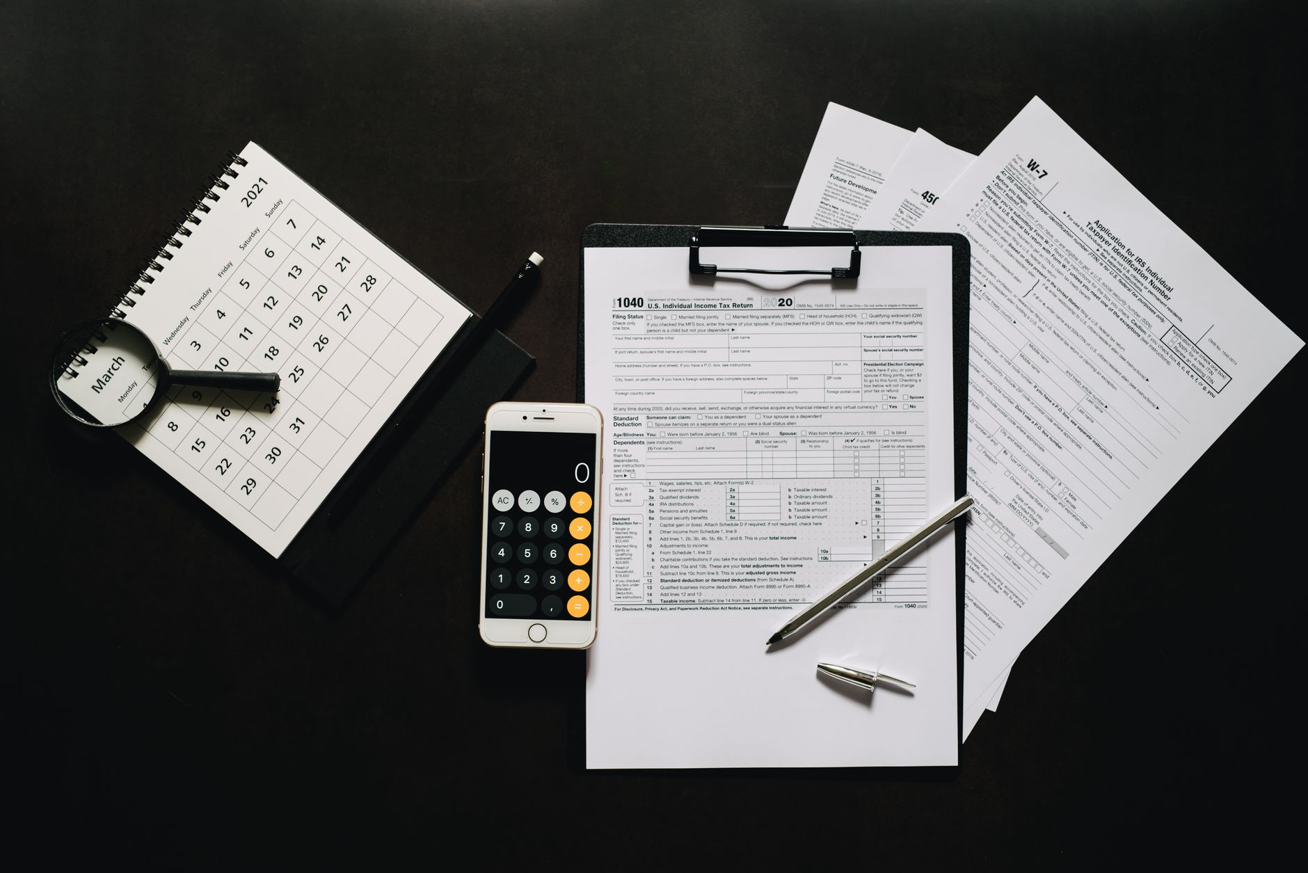 Swiss tax forms